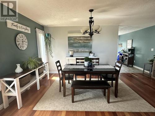 5543 Maxhamish Crescent, Fort Nelson, BC - Indoor Photo Showing Dining Room