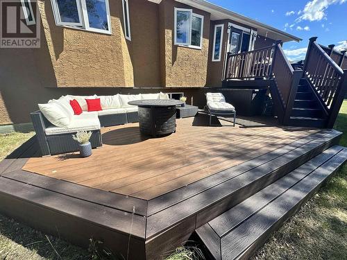 5543 Maxhamish Crescent, Fort Nelson, BC - Outdoor With Deck Patio Veranda With Exterior