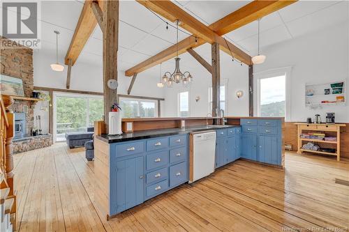 4764 Route 127, Chamcook, NB - Indoor With Fireplace