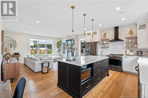 30 Jocelyne, Shediac, NB - Indoor Photo Showing Kitchen With Stainless Steel Kitchen With Upgraded Kitchen