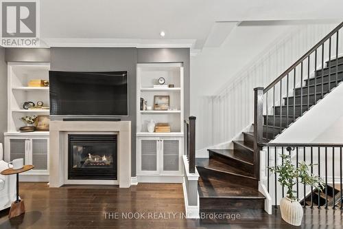 75 - 1812 Burnhamthorpe Road E, Mississauga (Applewood), ON - Indoor With Fireplace