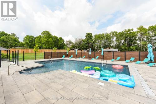 8922 Wellington 124 Road, Erin, ON - Outdoor With In Ground Pool With Backyard