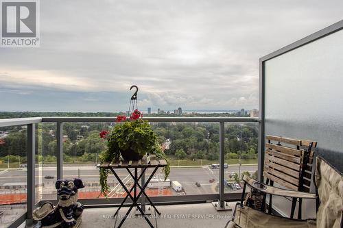 1404 - 2081 Fairview Street, Burlington (Freeman), ON - Outdoor With Balcony With View