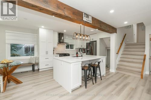 51 Delmar Drive, Hamilton, ON - Indoor Photo Showing Kitchen