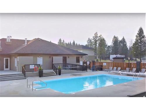 715 D - 700 Bighorn Boulevard, Radium Hot Springs, BC - Outdoor With In Ground Pool With Deck Patio Veranda