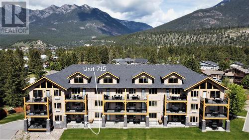 700 Bighorn  Boulevard Unit# 715 D, Radium Hot Springs, BC - Outdoor With Facade