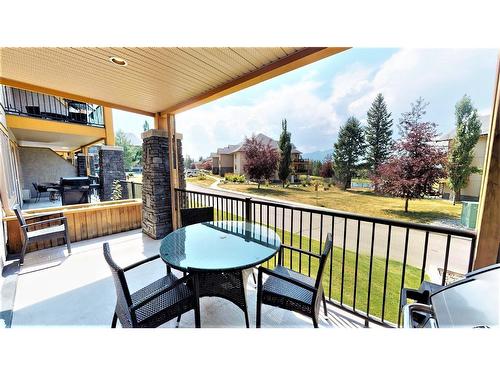 715 D - 700 Bighorn Boulevard, Radium Hot Springs, BC - Outdoor With Deck Patio Veranda With Exterior