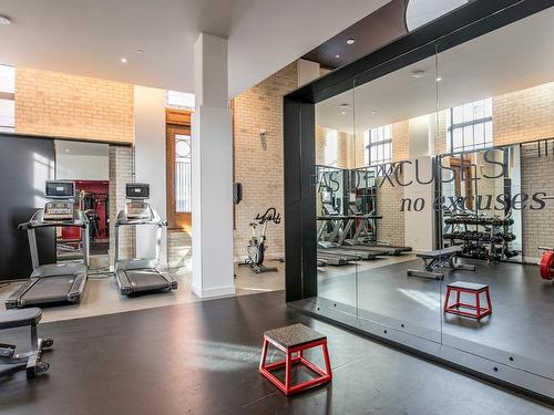 Exercise room - 4506-1188 Rue St-Antoine O., Montréal (Ville-Marie), QC - Indoor Photo Showing Gym Room