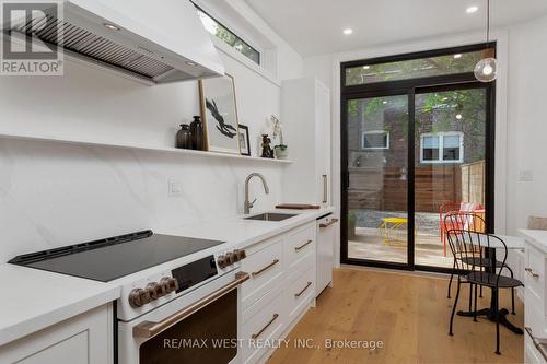 58 Springhurst Avenue, Toronto (South Parkdale), ON - Indoor Photo Showing Kitchen With Upgraded Kitchen