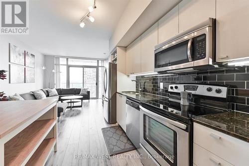 2113 - 103 The Queensway Avenue, Toronto (High Park-Swansea), ON - Indoor Photo Showing Kitchen With Stainless Steel Kitchen