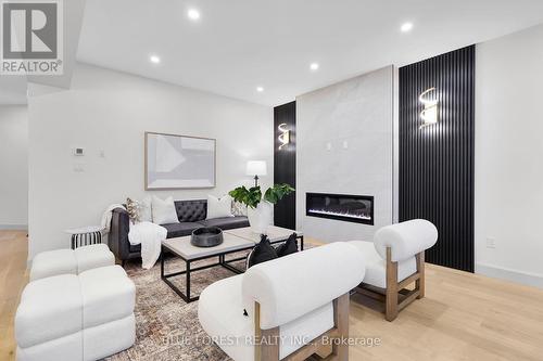 3762 Somerston Crescent, London, ON - Indoor Photo Showing Living Room With Fireplace