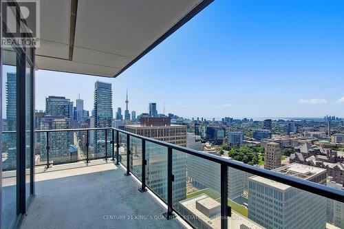 3503 - 955 Bay Street, Toronto (Bay Street Corridor), ON - Outdoor With Balcony With View With Exterior