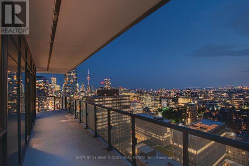 3503 - 955 Bay Street, Toronto (Bay Street Corridor), ON - Outdoor With Balcony With View