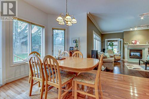 760 Whitehaven Crescent, London, ON - Indoor Photo Showing Dining Room With Fireplace