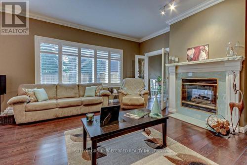 760 Whitehaven Crescent, London, ON - Indoor Photo Showing Living Room With Fireplace