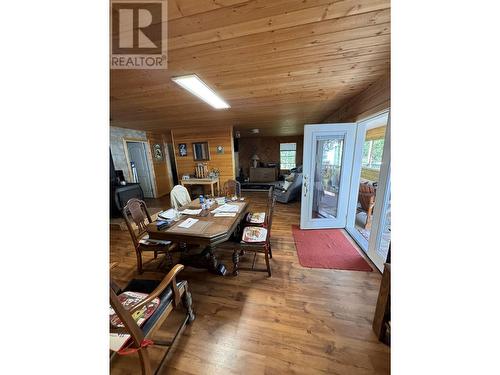 Lot 2-3 Hoover Bay Road, Canim Lake, BC - Indoor Photo Showing Dining Room