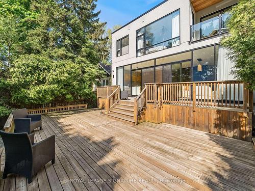 17 Nesbitt Dr, Toronto, ON - Outdoor With Deck Patio Veranda With Exterior