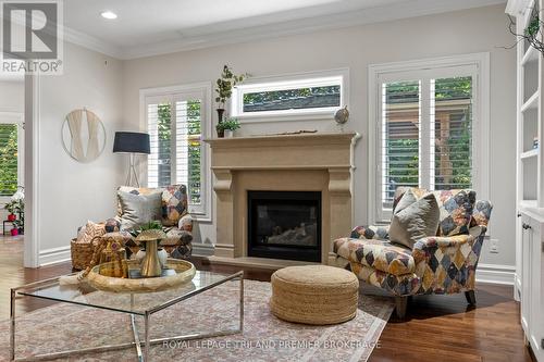 892 Talisman Crescent, London, ON - Indoor Photo Showing Living Room With Fireplace