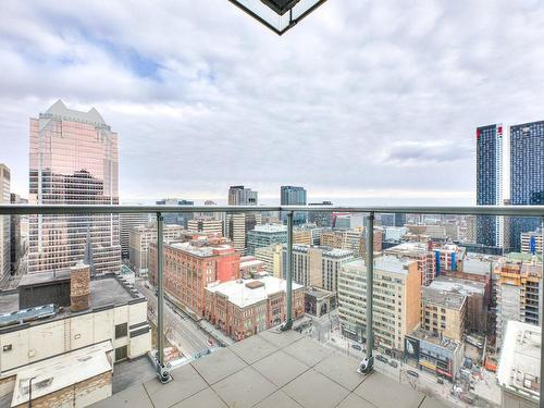 Balcony - Ph2204-1225 Boul. Robert-Bourassa, Montréal (Ville-Marie), QC - Outdoor With View