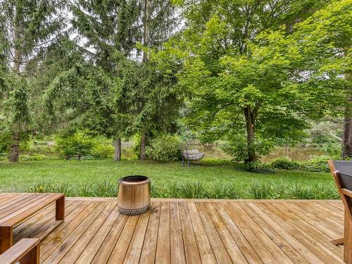 Patio - 6821 Rg Ste-Rose, Notre-Dame-De-Lourdes, QC - Outdoor With Deck Patio Veranda With Backyard