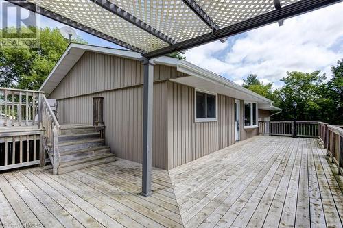 Gazebo view! - 782 Concession 4, Arran-Elderslie, ON - Outdoor With Deck Patio Veranda With Exterior