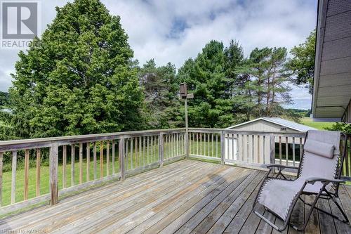 Upper deck with view - 782 Concession 4, Arran-Elderslie, ON - Outdoor With Deck Patio Veranda With Exterior