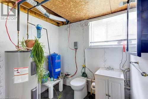 Basement half bathroom - 782 Concession 4, Arran-Elderslie, ON - Indoor Photo Showing Basement