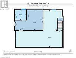 Basement floor plan - 