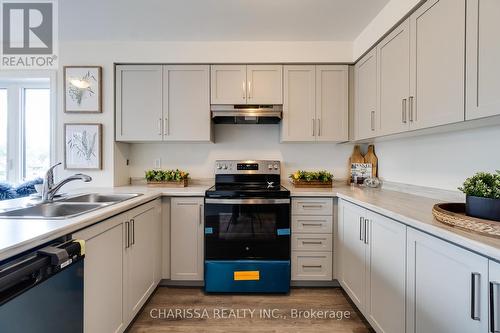 36 Dryden Lane, Hamilton (Mcquesten), ON - Indoor Photo Showing Kitchen With Double Sink