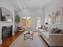 6 Joseph Salsberg Lane, Toronto, ON  - Indoor Photo Showing Living Room With Fireplace 