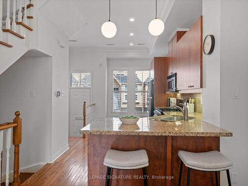 6 Joseph Salsberg Lane, Toronto, ON - Indoor Photo Showing Kitchen With Double Sink