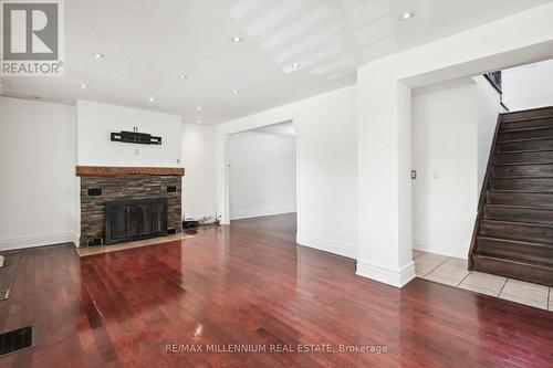 35 Ridge Road, Toronto (Downsview-Roding-Cfb), ON - Indoor Photo Showing Living Room With Fireplace