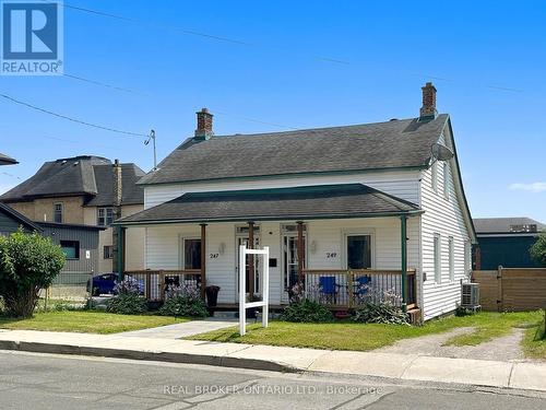 247/249 Wolfe Street, Peterborough (Downtown), ON - Outdoor With Deck Patio Veranda With Facade