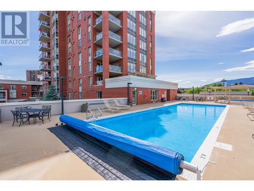 1160 Bernard Avenue Unit# 212, Kelowna, BC - Outdoor With In Ground Pool