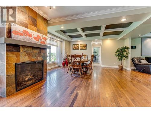 9291 Chinook Road, Vernon, BC - Indoor Photo Showing Other Room With Fireplace