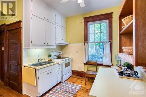 19 Mary Street, Perth, ON - Indoor Photo Showing Kitchen With Double Sink