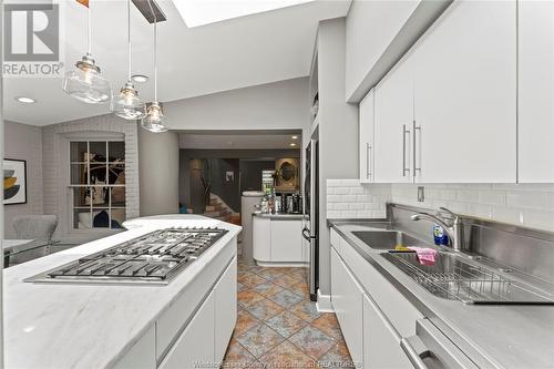 859 Monmouth, Windsor, ON - Indoor Photo Showing Kitchen With Double Sink