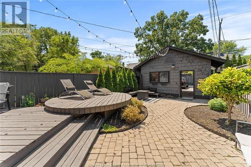 859 Monmouth, Windsor, ON - Outdoor With Deck Patio Veranda With Exterior