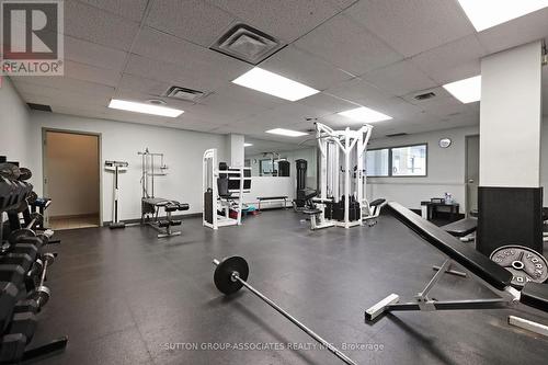 1609 - 1535 Lakeshore Road E, Mississauga (Lakeview), ON - Indoor Photo Showing Gym Room