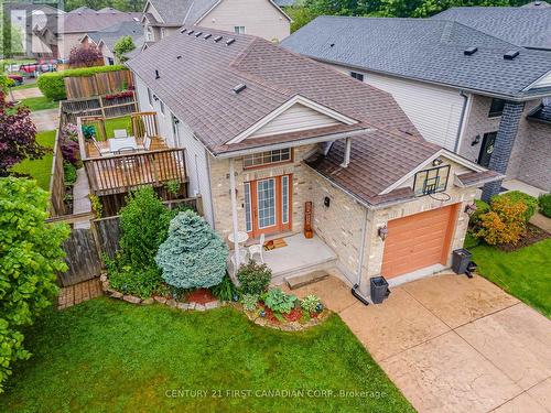 1860 Marconi Boulevard, London, ON - Outdoor With Deck Patio Veranda