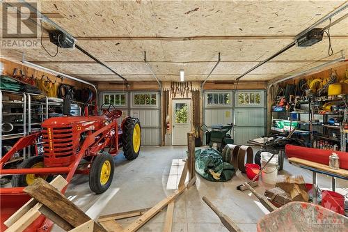 Garage - 6960 511 Highway, Lanark Highlands, ON - Indoor Photo Showing Garage