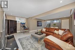 Finished Basement flooded with Natural light - 