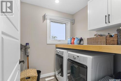 107 Prairie Drive, Aberdeen Rm No. 373, SK - Indoor Photo Showing Laundry Room