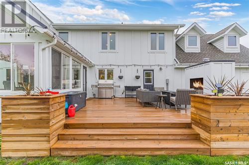 107 Prairie Drive, Aberdeen Rm No. 373, SK - Outdoor With Deck Patio Veranda With Exterior