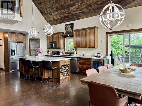 Retreat Property On Filion Lake, Canwood Rm No. 494, SK - Indoor Photo Showing Dining Room