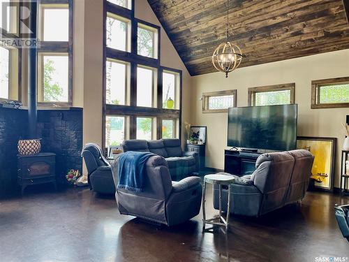 Retreat Property On Filion Lake, Canwood Rm No. 494, SK - Indoor Photo Showing Living Room