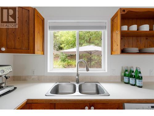 3640 Webber Road, West Kelowna, BC - Indoor Photo Showing Kitchen With Double Sink