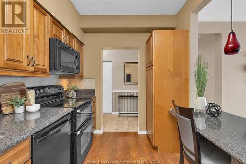 3663 Riverside Drive Unit# 904, Windsor, ON - Indoor Photo Showing Kitchen