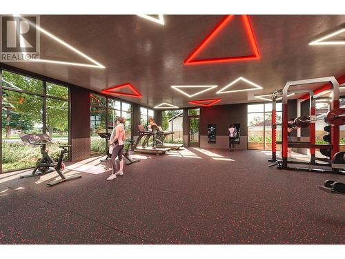 1274 Devonshire Avenue Unit# 410, Kelowna, BC - Indoor Photo Showing Gym Room