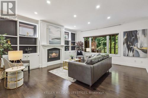 2077 Springridge Drive, London, ON - Indoor Photo Showing Living Room With Fireplace